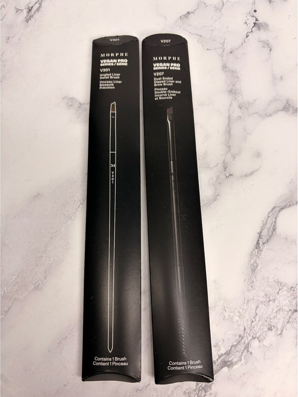 Morphe Vegan Pro Series Brush Set V301 & V207 New